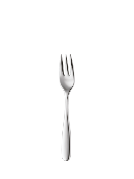 Robert Welch Stanton Bright Stainless Steel Pastry Fork, Silver