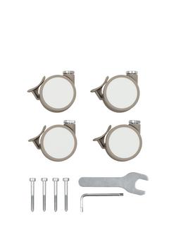 Stokke Sleepi Cot Wheels, Set of 4, Beige, Beige