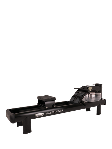 WaterRower Metallic Series HiRise Rowing Machine, Black