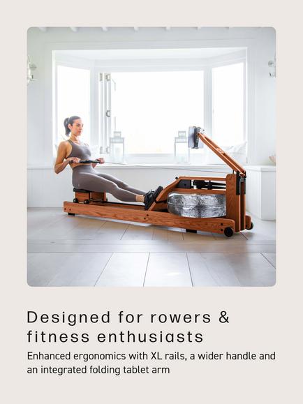 WaterRower Performance Ergometer Rowing Machine, Cherry - view 2, Cherry