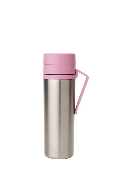Brabantia Make & Take Insulated Leak-Proof Flask, 500ml, Lilac Pink, Lilac Pink