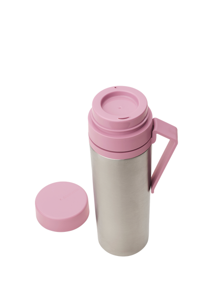 Brabantia Make & Take Insulated Leak-Proof Flask, 500ml, Lilac Pink - view 2, Lilac Pink