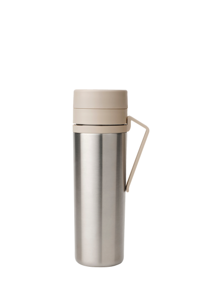 Brabantia Make & Take Insulated Leak-Proof Flask, 500ml, Soft Beige