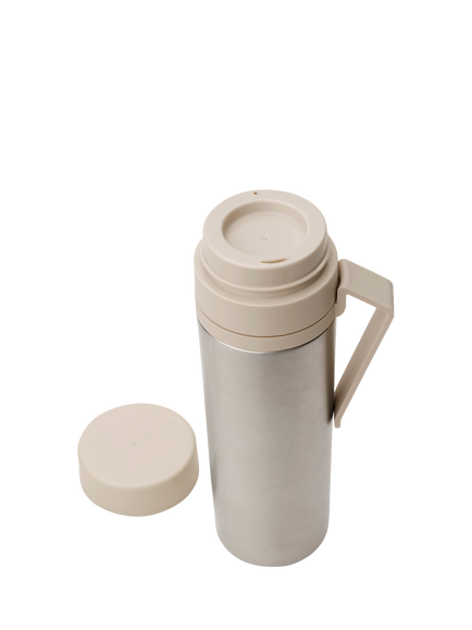 Brabantia Make & Take Insulated Leak-Proof Flask, 500ml - view 2, Soft Beige