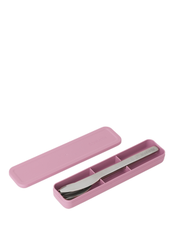Brabantia Make & Take Cutlery Set, 3 Piece, Lilac Pink - view 2, Lilac Pink
