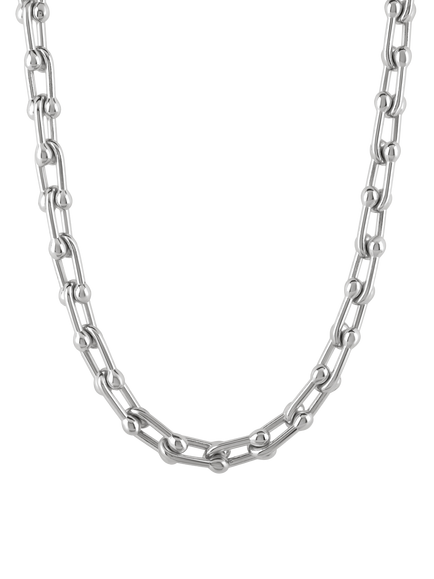 TUTTI Belong Link Chain Necklace, Silver, Silver