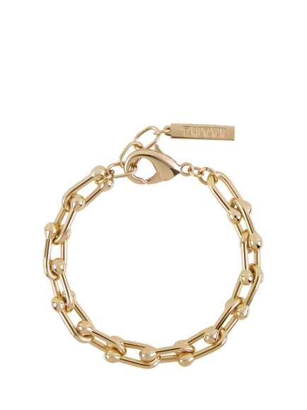 TUTTI Belong Link Chain Bracelet, Gold, Gold