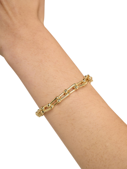 TUTTI Belong Link Chain Bracelet, Gold - view 2, Gold