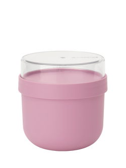 Brabantia Make & Take Breakfast Bowl, 500ml, Lilac Pink, Lilac Pink