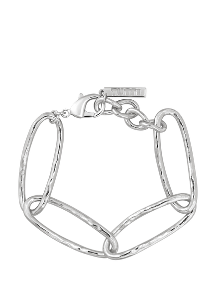 TUTTI Wave Link Chain Bracelet, Silver, Silver