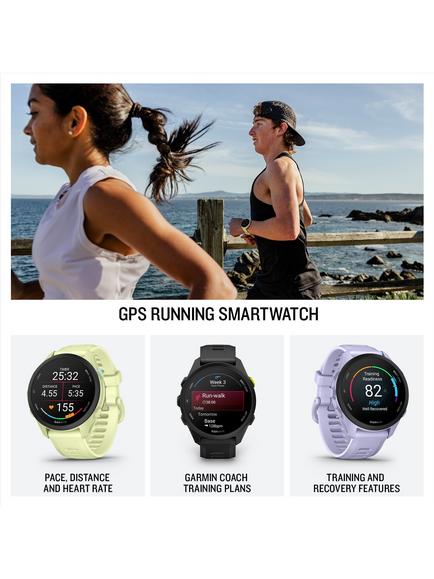 Garmin Forerunner 70 GPS Running Smartwatch - view 2, Whitestone