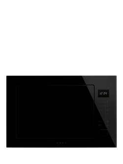Smeg Musa FMI225BI​ Intergrated Microwave with Grill, Black, Black