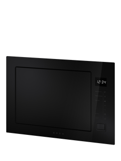 Smeg Musa FMI225BI​ Intergrated Microwave with Grill, Black - view 2, Black