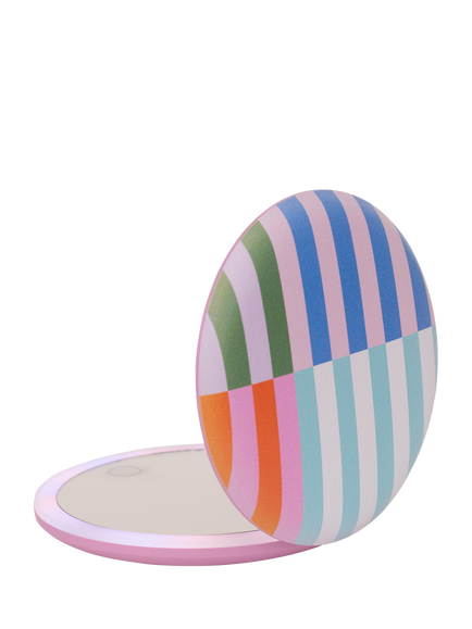 Kikkerland LED Pocket Mirror - view 2, Multi