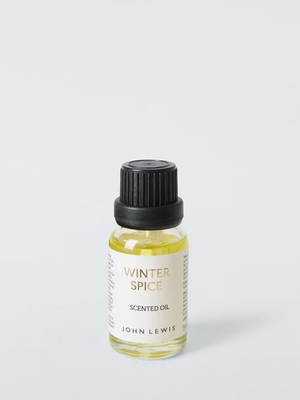 John Lewis Winter Spice Scented Oil, 15ml, Multi