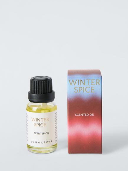 John Lewis Winter Spice Scented Oil, 15ml - view 2, Multi
