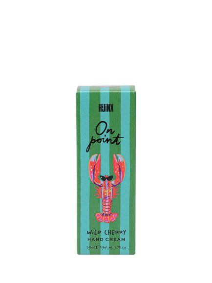 DesignWorks Ink On Point Wild Cherry Hand Cream, 50ml, Green