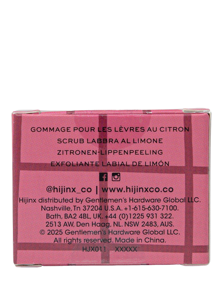 DesignWorks Ink Glow Getter Zesty Lemon Lip Scrub, 15g - view 2, Pink