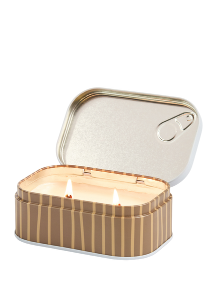 Paddywax Cappuccino Scented Soy Wax Candle, 127g - view 2, Blue Light