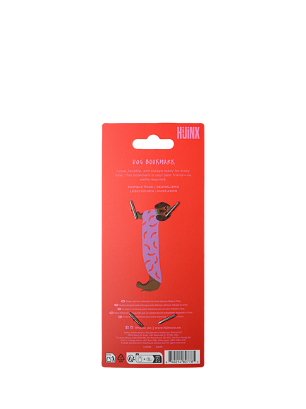 DesignWorks Ink Dachshund Bookmark - view 2, Brown