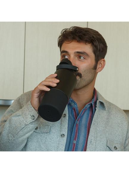 BrüMate Rise Leak-Proof Insulated Drinks Bottle, 1.04L - view 2, Black