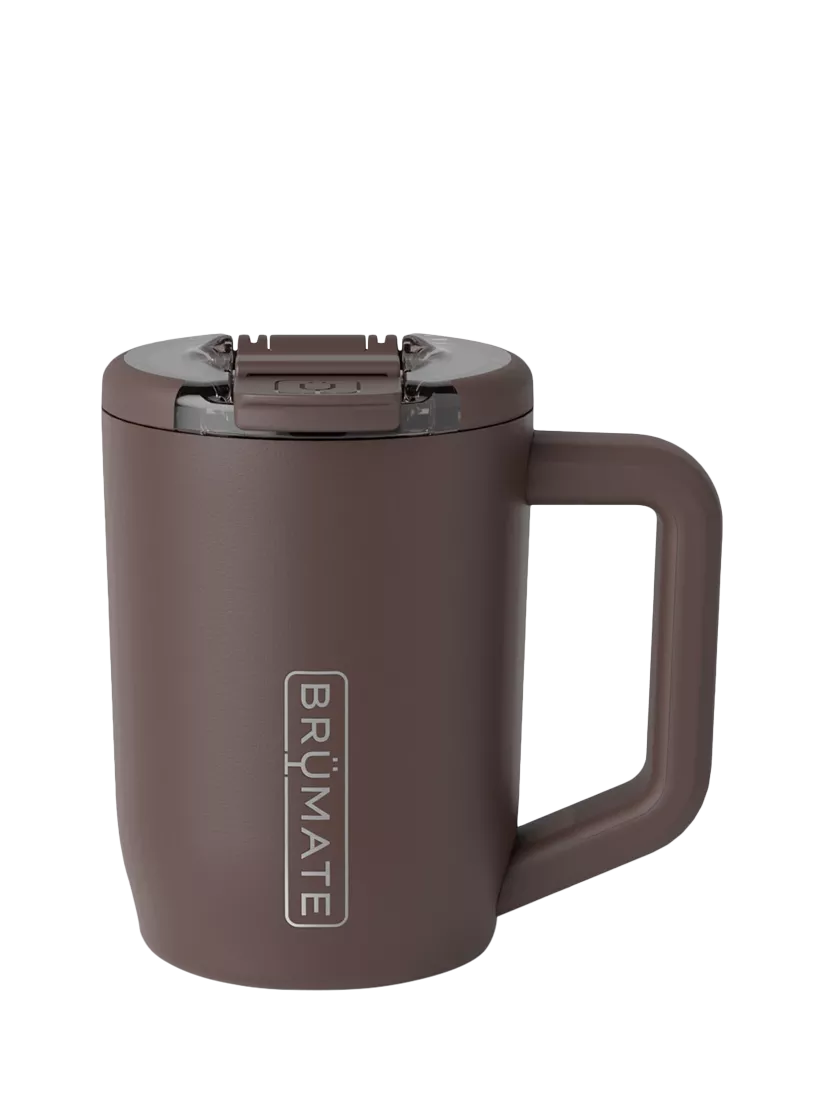 BrüMate Müv Leak-Proof Insulated Travel Mug, 455ml, Java