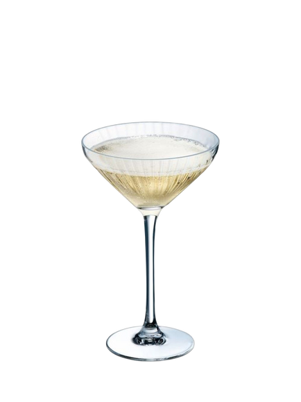 Chef&Sommelier Symetrie Crystal Coupe Cocktail Glass, Set of 6, 220ml, Clear - view 2, Clear