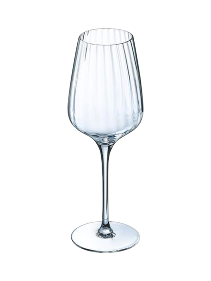 Chef&Sommelier Symetrie Crystal White Wine Glass, Set of 6, 350ml, Clear, Clear
