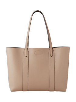 Mulberry Bayswater Small Classic Grain Leather Tote Bag, Maple - view 2, Maple