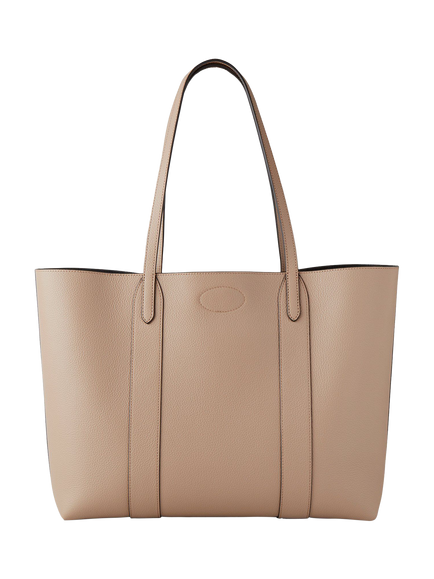 Mulberry Bayswater Small Classic Grain Leather Tote Bag, Maple - view 2, Maple