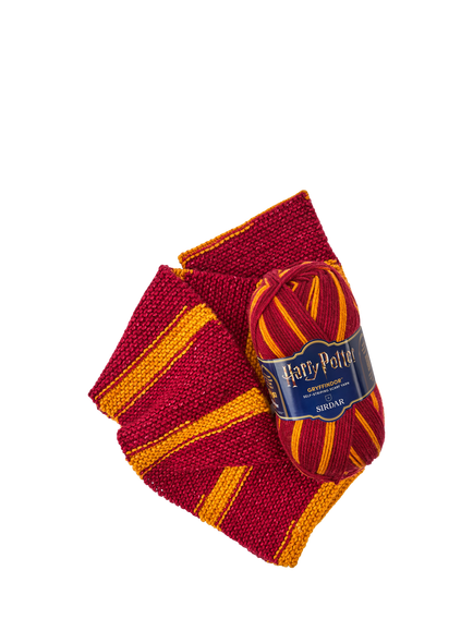 Sirdar Harry Potter Self-Striping Scarf Yarn - view 2, Gryffindor