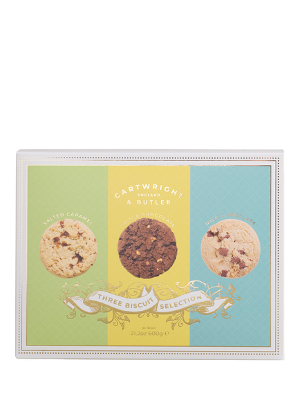 Cartwright & Butler Trio of Biscuits, 600g, Multi