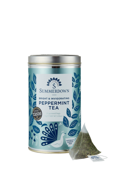 Summerdown Peppermint Tea Tin, 30g - view 2, Multi