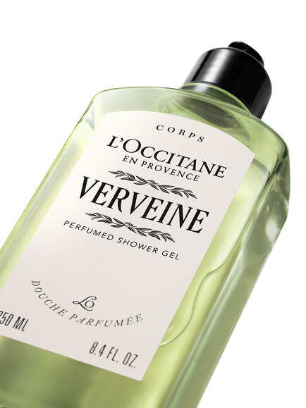 L'OCCITANE Verbena Perfumed Shower Gel, 250ml - view 2, Clear