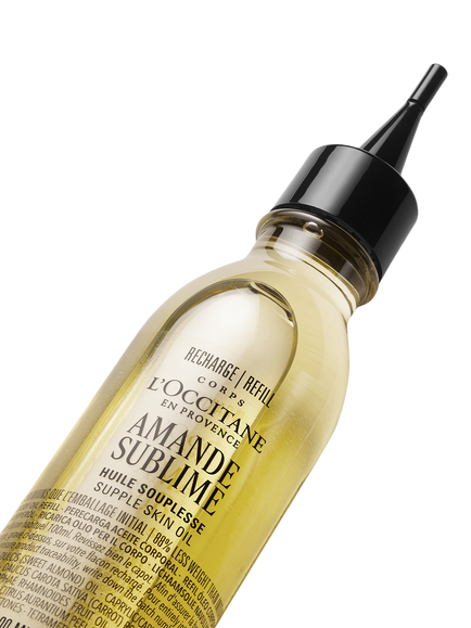 L'OCCITANE Almond (Amande) Supple Skin Oil Refill, 100ml - view 2, Clear