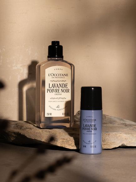 L'OCCITANE Lavande Poivre Noir (Formerly L'Occitan) Roll-On Deodorant, 50ml - view 2, Clear