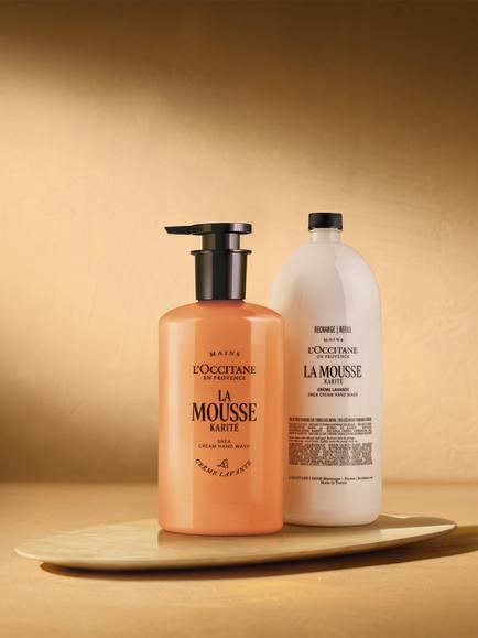 L'OCCITANE Shea (Karité) Cream Hand Wash Refill, 500ml - view 2, Clear