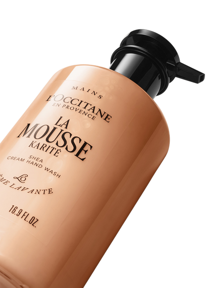 L'OCCITANE Shea (Karité) Cream Hand Wash, 500ml - view 2, Clear