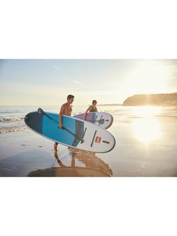 Red 10'6" Ride Inflatable Paddleboard - view 2, Blue