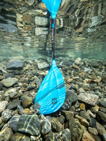 Red Cruiser Tough Adjustable Fibreglass SUP Paddle, Blue - view 2, Blue