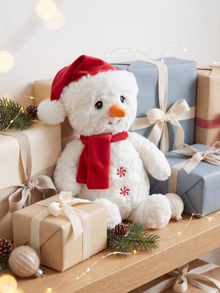 Keel Toys Keeleco Christmas Snowman - view 2, Multi