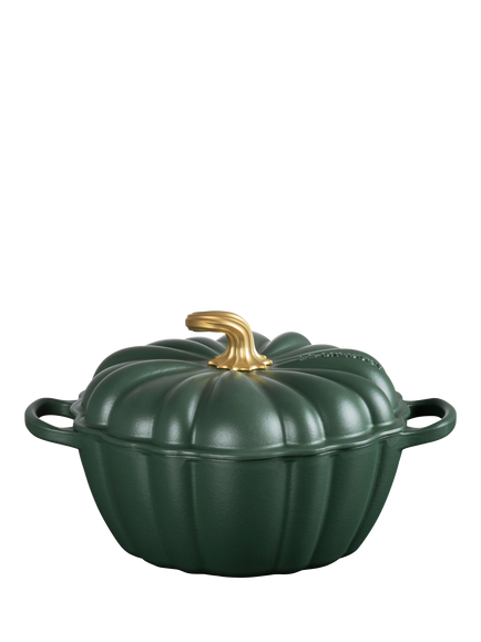 Le Creuset Cast Iron Pumpkin Casserole, 24cm, Foret