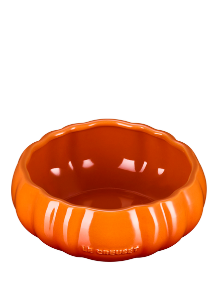 Le Creuset Stoneware Pumpkin Soup Bowl, 16cm, Volcanic - view 2, Volcanic