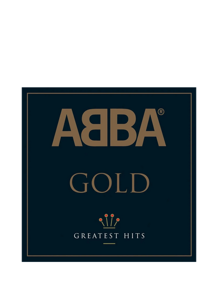 Rough Trade ABBA - Gold Vinyl Record, Black