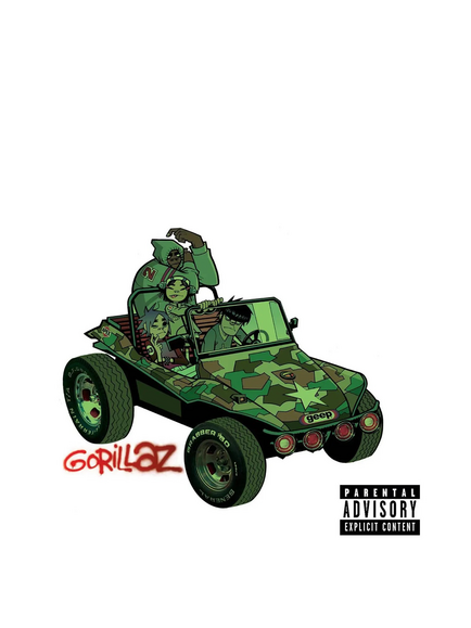 Rough Trade Gorillaz - Gorillaz Vinyl Record, Green
