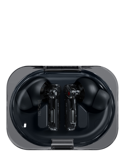 Nothing Ear (3a) Active Noise Cancelling True Wireless Bluetooth In-Ear Headphones with Mic/Remote, Black - view 2, Black