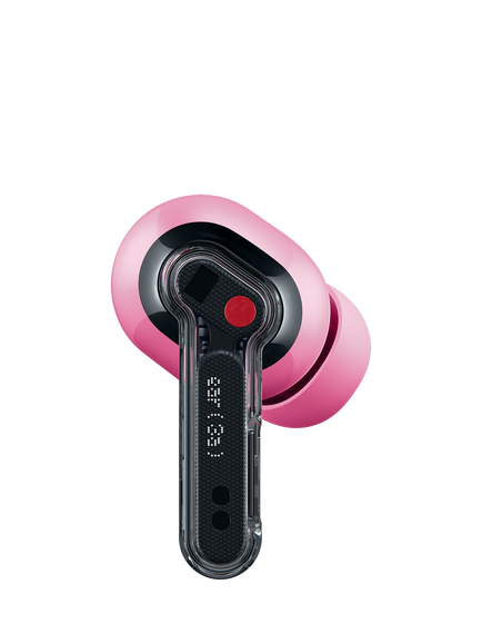 Nothing Ear (3a) Active Noise Cancelling True Wireless Bluetooth In-Ear Headphones with Mic/Remote, Black, Pink