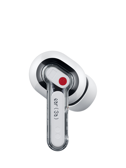 Nothing Ear (3a) Active Noise Cancelling True Wireless Bluetooth In-Ear Headphones with Mic/Remote, Black, White