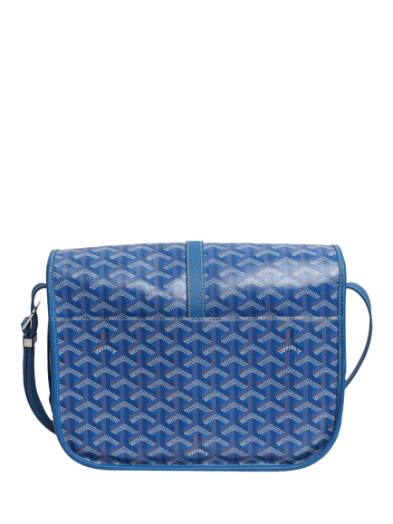Pre-loved Goyard Belvedere PM Messenger Bag, Blue - view 2, Blue