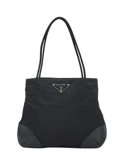 Pre-loved Prada Nylon Tote Bag, Black, Black